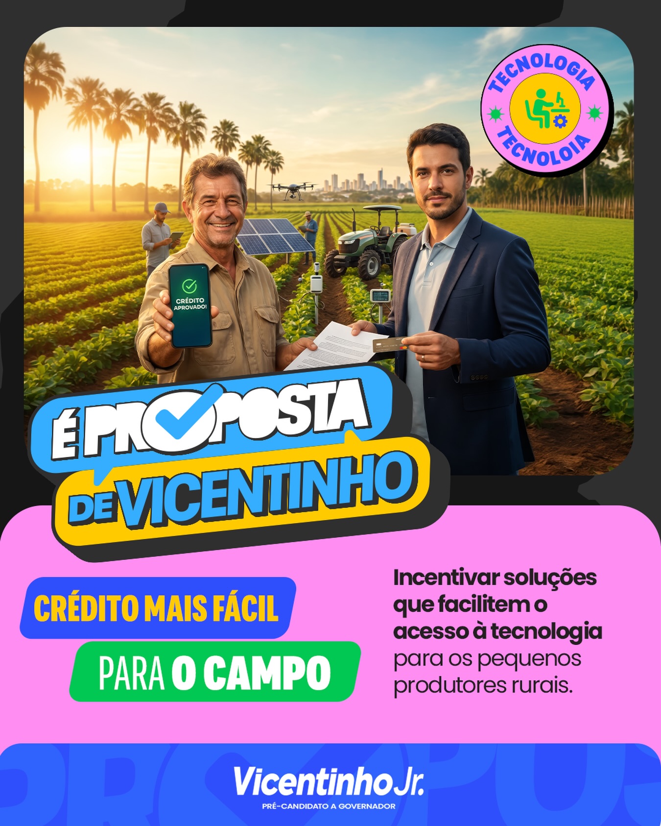 Tecnologia: Crédito Mais Fácil para o Campo